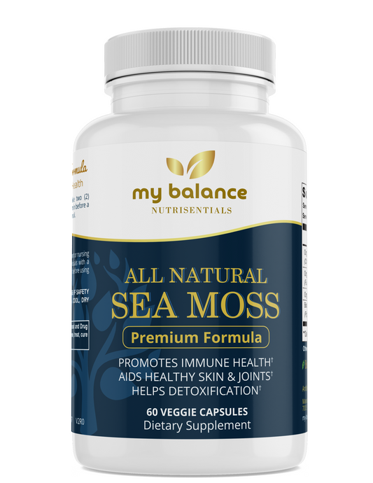 Sea Moss Capsules, All Natural Organic