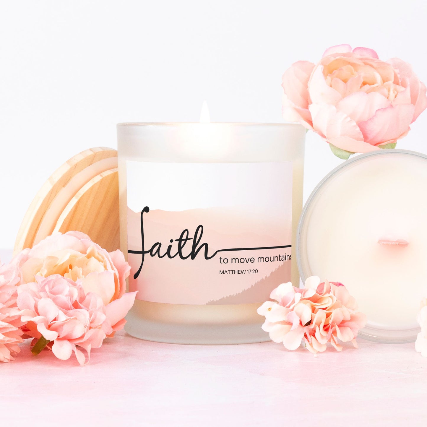 (Limited Edition) Faith To Move Mountains Vegan Scented Candle