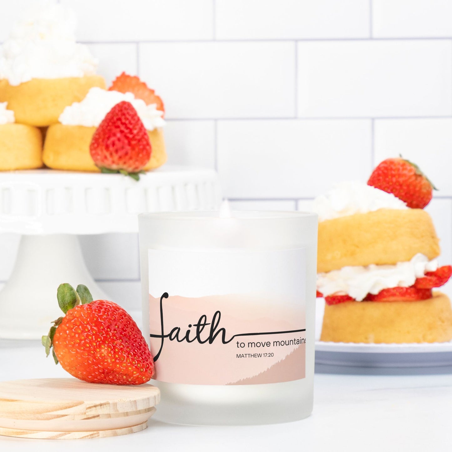 (Limited Edition) Faith To Move Mountains Vegan Scented Candle