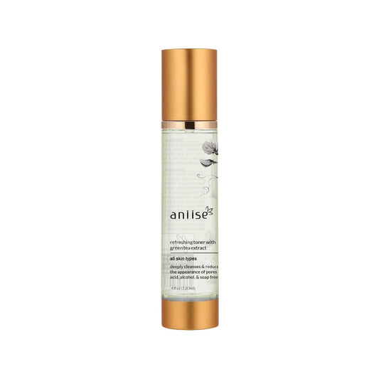 Aniise Natural Skin Care:  Green Tea Extract Refreshing & Hydrating Face Toner - Unisex.