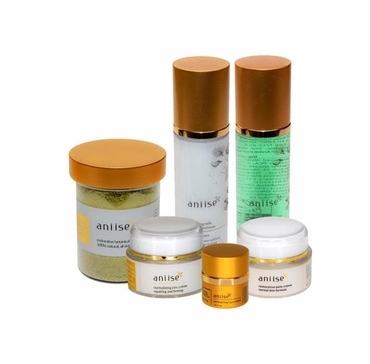 Aniise Natural Skin Care: Skincare Collection For Your 20s: Exfoliate, Cleanse, Tone, Hydrate