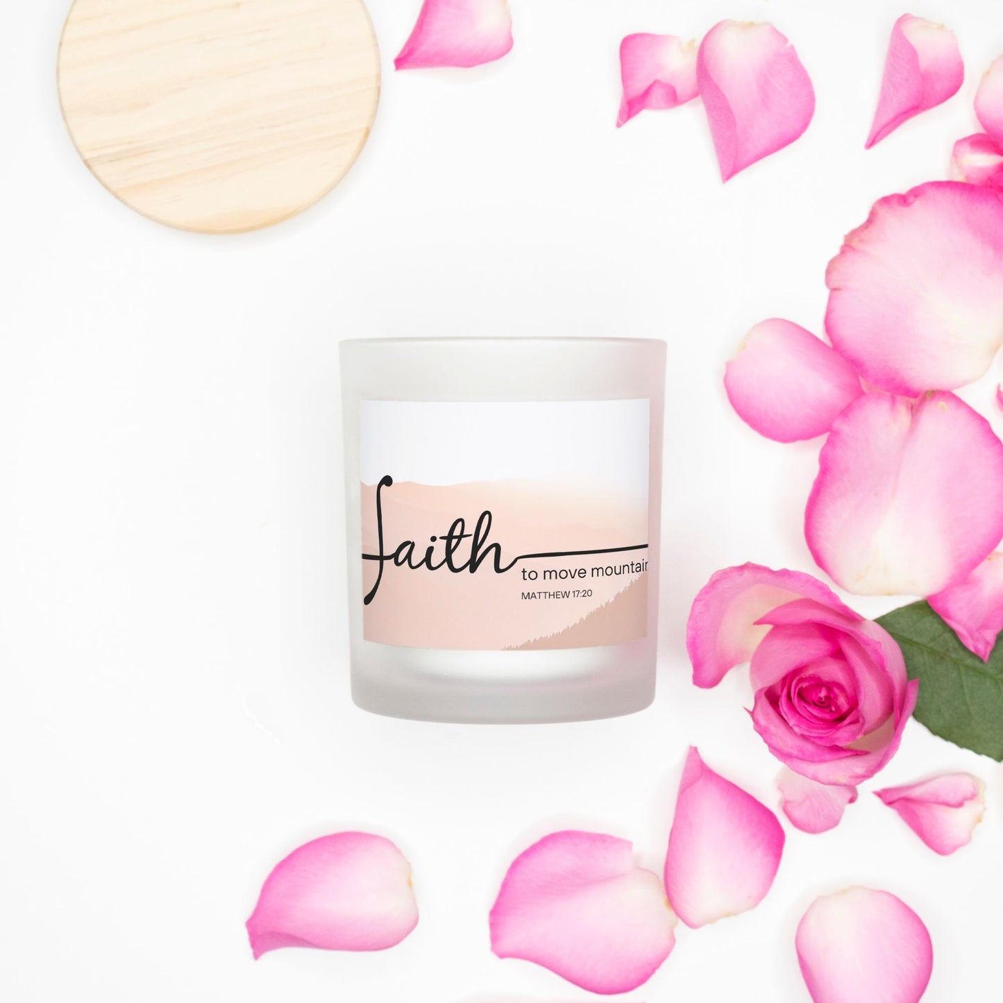 (Limited Edition) Faith To Move Mountains Vegan Scented Candle