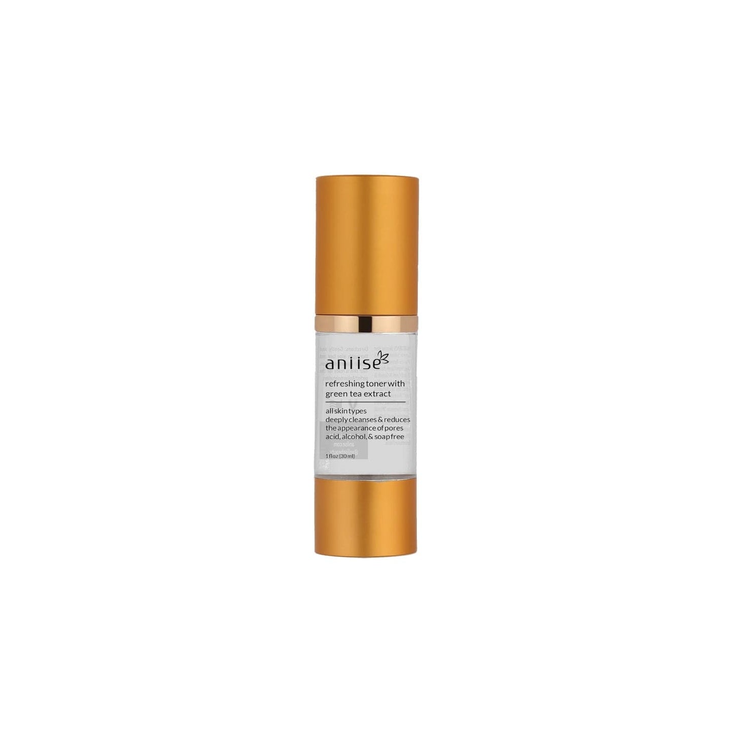 Aniise Natural Skin Care:  Green Tea Extract Refreshing & Hydrating Face Toner - Unisex.