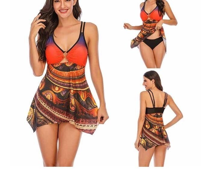 One Piece SwimsuitFlattering High Waisted Bathing Suits